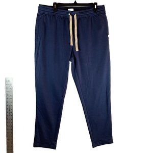 UpWest Sweatpants Men's Large Blue Stretch Drawstring‎ High Rise Pull On 8208
